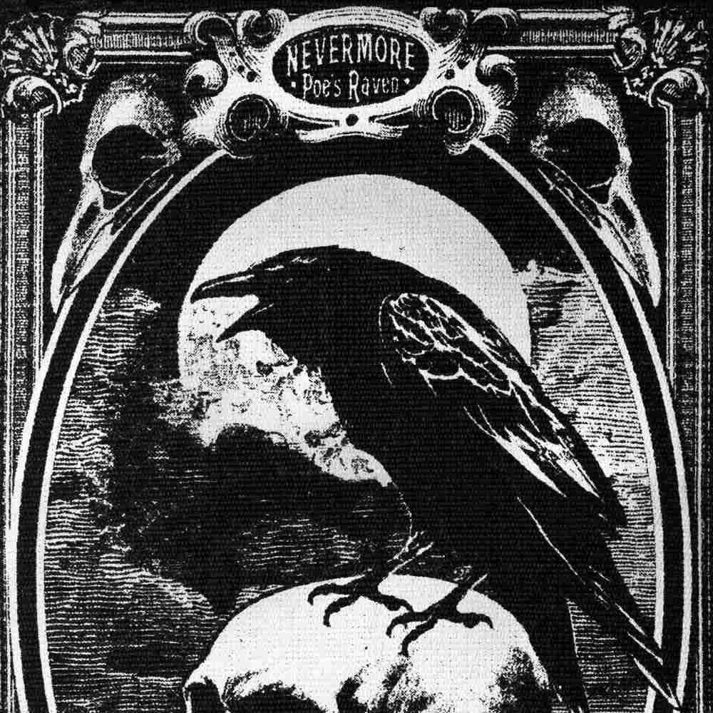 Alchemy - Poe's Raven Rug - Black